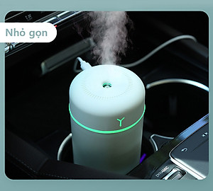 Máy Phun Sương Besti BTY01 Cao Cấp - Tạo Ẩm Không Khí Và Giữ Ẩm Da 420ml - Thiết Kế Nhỏ Gọn, Không Gây Tiếng Ồn - Máy Tạo Ẩm Không Gian Thư Giãn Tích Hợp Đèn Ngủ RGB Nhiều Màu Để Bàn Tiện Lợi, Có Chế Độ Tự Ngắt Khi Hết Nước - Hàng Chính Hãng