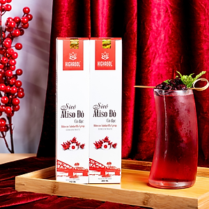 Siro Atiso đỏ Cô đặc Hichagol giúp thanh nhiệt, mát gan, đẹp da, không chất bảo quản Chai 250ml