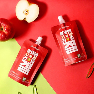 NƯỚC NHA ĐAM SÂM TÁO HỮU CƠ (hộp 5 gói) HỖ TRỢ TIÊU HÓA