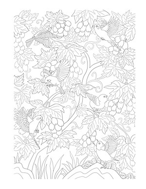 Trăm Hoa Đua Nở (Tô Màu Dành Cho Người Lớn)