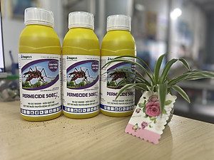 Thuốc  diệt muỗi Permecide 50EC mới, an toàn, hiệu quả với muỗi kháng thuốc (chai 1 lít)
