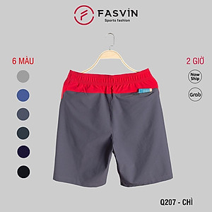 Quần đùi nam Fasvin Q20207.HN quần short thể thao vải gió chun chất lượng cao mềm mại thoáng mát không bai không xù