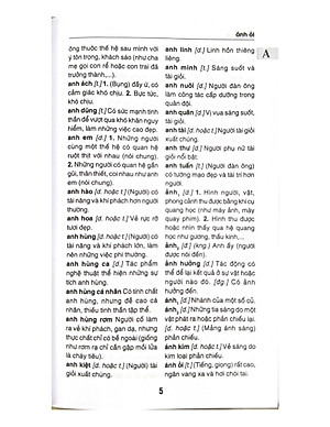 Từ Điển Tiếng Việt (Khổ Nhỏ) -  Vanlangbooks