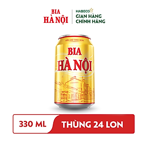 Combo 2 Thùng Bia Hà Nội - Thùng 24 lon 330ml