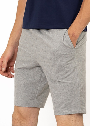 Quần Short Nỉ Lưng Thun Nam Novelty NQNMHTMT3R200046Q - Xám Nhạt