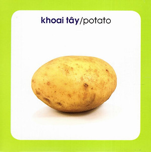 Sách Từ Điển Hình Ảnh Cho Bé: Rau Củ (Tái Bản 2019)