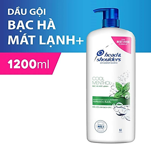 Dầu Gội Head&Shoulders Bạc Hà Mát Lạnh Chai 1200ml