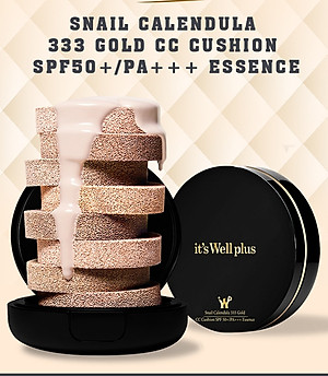 Kem Phấn Nước Trang Điểm Trong veo tự nhiên Và Dưỡng Trắng Da Phong Cách Hàn Quốc (tặng 02 lõi phấn)