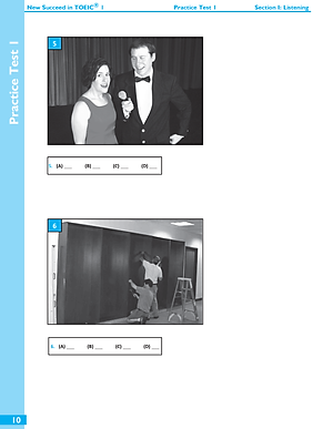 Succeed in TOEIC 1 (550-750) with 6 Practice Tests - New Revised format 2018