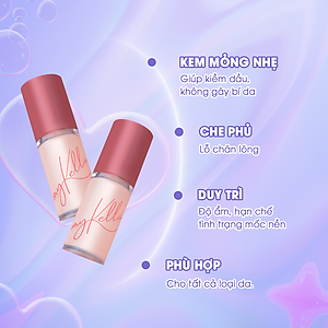 Kem Lót myKella Trang Điểm Kiềm Dầu, Mịn Da 30ml