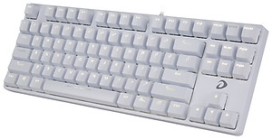 Bàn Phím Cơ Gaming Dareu EK87 White - Hàng Chính Hãng