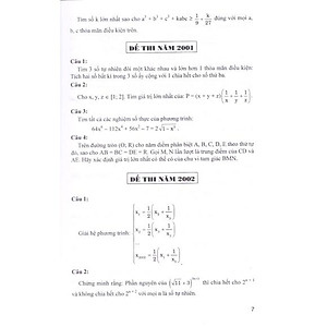 Sách - Tuyển tập 25 năm đề thi Olympic 30 tháng 4 Toán học 10 (1998 - 2019)