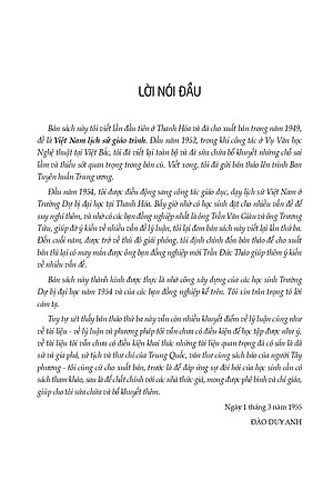 Lịch Sử Việt Nam Từ Nguồn Gốc Đến Cuối Thế Kỷ XIX - Quyển Hạ (Bản in năm 2023)