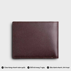 Ví nam da bò Trita ( Thời trang nam dáng ngang kiểu mỏng - Ví da RVN15 )