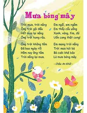 Thơ Cho Bé Học Nói