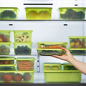 Hộp nhựa bảo quản thực phẩm LocknLock Smart Keep Fresh Food Container 3.2L kèm khay HLE5600NT, Hàng chính hãng, giữ tươi mát đến 31 ngày - JoyMall