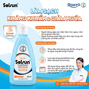 Sữa Tắm Selsun Fungi Shower 150 ml