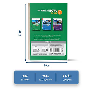 Sách Giáo trình hán ngữ Boya sơ cấp tập 1