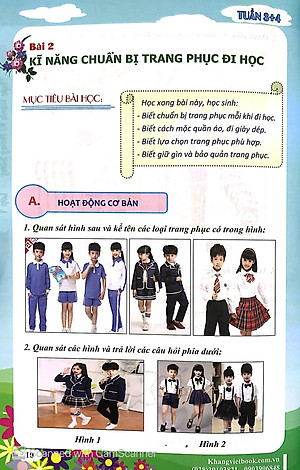 Sách Thực Hành Kĩ Năng Sống Lớp 1