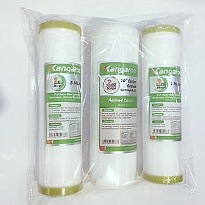Bộ lõi lọc nước Kangaroo số 1, 2, 3 Hàng chính hãng