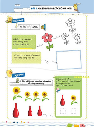 Sách POMath - Toán Tư Duy Cho Trẻ Em 4-6 Tuổi (Tập 1)