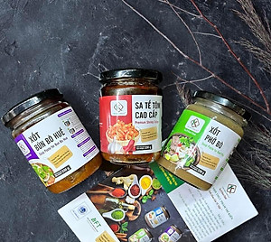 Xốt Bún Bò Huế HiXOT Túi 1KG, cho kênh HORECA, nấu 35-40 tô