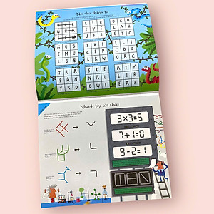 Cuốn Sách Khổng Lồ Về Trò Chơi Tư Duy - Big Pencil & Paper Game Pad