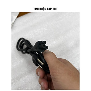 Dây nguồn sạc laptop - Cáp nguồn kết nối điện 220v tới cục sạc laptop - Cáp dây sạc nguồn laptop - Hàng chính hãng