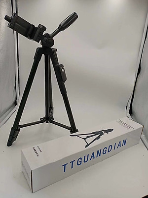 Tripod, chân đế điện thoại, máy ảnh 3 chân TTX-6218 kiêm giá đỡ có túi đựng , remote bluetooth điều khiển từ xa - Hàng chính hãng