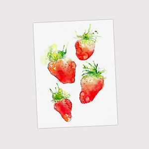 Giấy vẽ màu nước A4L- vân nhẹ lên màu siêu đẹp (10 tờ/ túi)