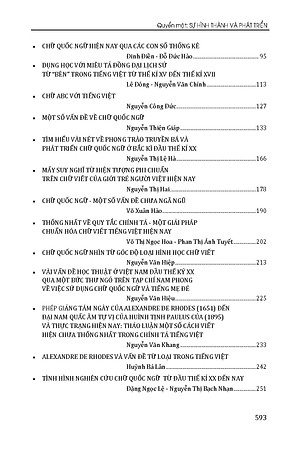 Bộ sách Kỷ Niệm 410 Năm Ngày Ra Đời Chữ Quốc Ngữ 2 Quyển/Bộ