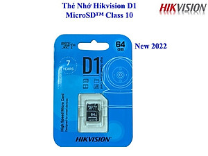 Thẻ Nhớ Micro SD Hikvision 128G-64GB-32G chuẩn Class 10, Thẻ nhớ camera, Thẻ nhớ điện thoại - hàng chính hãng