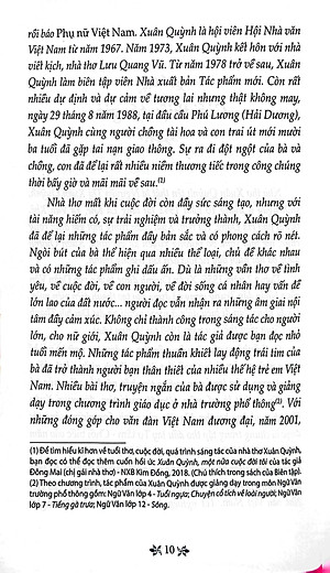 Sách Văn Học Trong Nhà Trường: Thơ Xuân Quỳnh