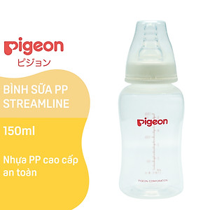 Bình sữa Pigeon cổ hẹp PP Streamline 150ml/ 250ml