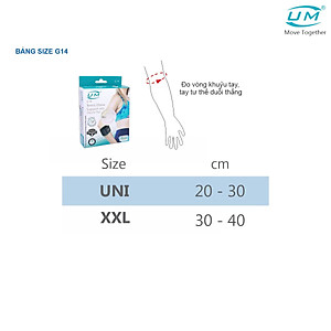 Băng khuỷu tay tennis United Medicare (G14)