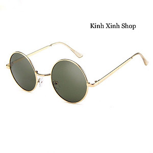 Kính râm Mắt Tròn Thầy Bói/ Thầy Đồ Thời Trang Hàn Quốc Cao Cấp