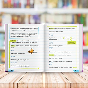 Sách Everything You Need To Ace Geomistry, Prealgebra And Algebra big fat notebooks ( Sổ Tay Hình Học Và Sổ Tay Đại Số Bản Tiếng Anh ) - Tổng Hợp Kiến Thức Hình Học và Đại Số Cho Học Sinh Từ Lớp 8 Đến Lớp 12