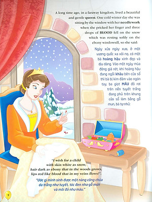 Sách Nàng Bạch Tuyết Và Bảy Chú Lùn (Song Ngữ Anh - Việt)