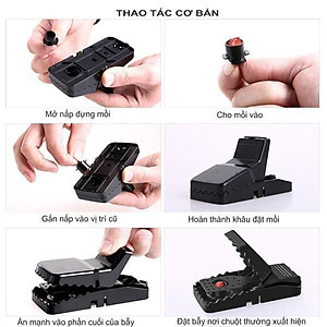 Combo 5 bẫy diệt chuột thông minh