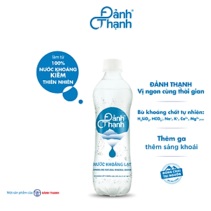 Thùng 24 chai Nước Khoáng Thiên Nhiên Có Ga Đảnh Thạnh 430ml
