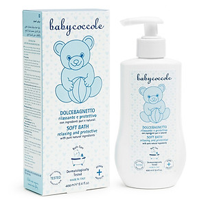 Sữa tắm giữ ẩm cho bé Babycoccole 0M+ chiết xuất hoa sen