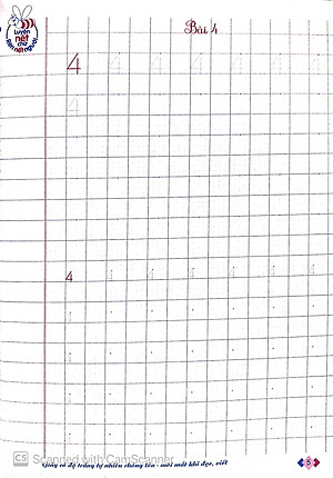 Tủ Sách Cho Bé Vào Lớp 1 - Vở Tập Viết Chữ Số (Dành Cho Trẻ Mẫu Giáo 5 - 6 Tuổi) - Tái Bản 2020