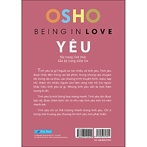 Osho - Combo Sống Hài Hòa (Yêu, Cảm Xúc, Hiểu)