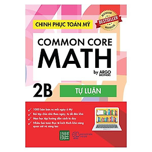 Sách Chinh Phục Toán Mỹ - Common Core Math (Tập 2B)