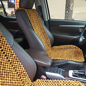 Lót đàn ghế ô tô hạt gỗ Bách Xanh - Mian .vn ( hình thật )