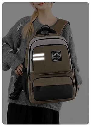 Balo thời trang phong cách Hàn Quốc dày dặn chống thấm nước dùng cho đi học, đi chơi - BEE GEE – BLTT9150