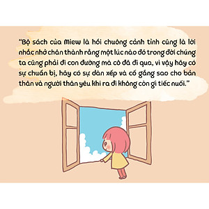 Sách - Combo Trọn Bộ 2 Cuốn Để Con Chăm Sóc Cha + Mẹ - Miew (FN)