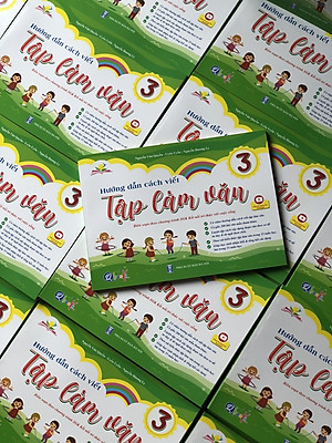 Sách - Hướng dẫn cách viết TẬP LÀM VĂN Lớp 3 - Kết nối tri thức với cuộc sống - Cả năm (1 cuốn)