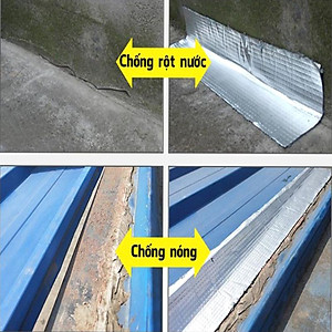 Cuộn Băng Keo Chống Thấm Dột Kích Thước Dài 5m x rộng 10cm - Hàng Loại 1 Chính Hãng MINIIN