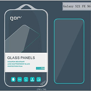 Bộ 2 Kính cường lực GOR cho Samsung Galaxy S21 FE trong suốt 2.5D ( 2 miếng) Hàng nhập khẩu